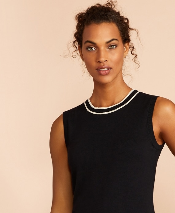 Striped Cotton Shell