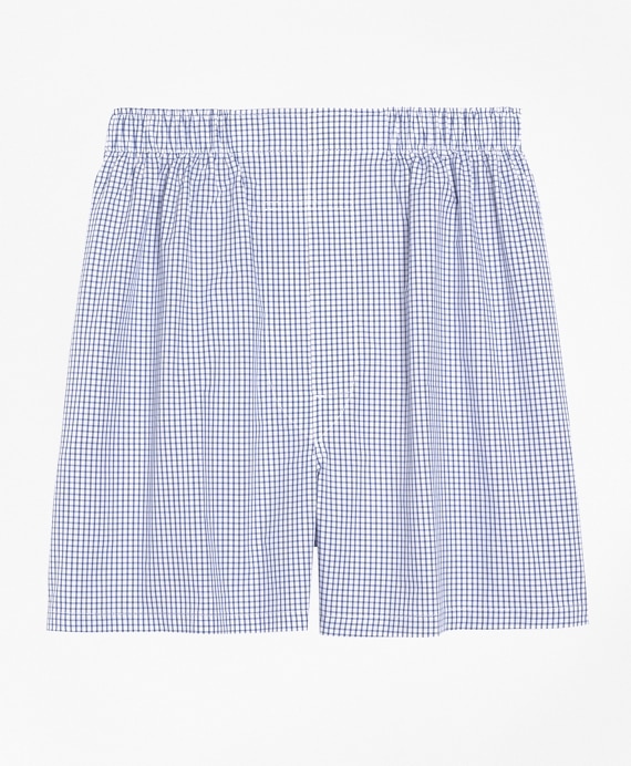 Slim Fit Small Check Boxers