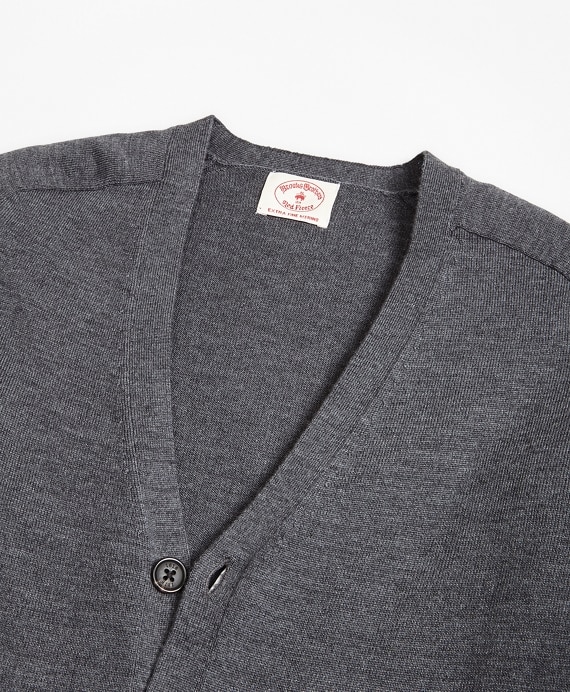 Merino Wool V-Neck Cardigan