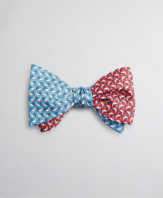 Two-Color Seagull Bow Tie