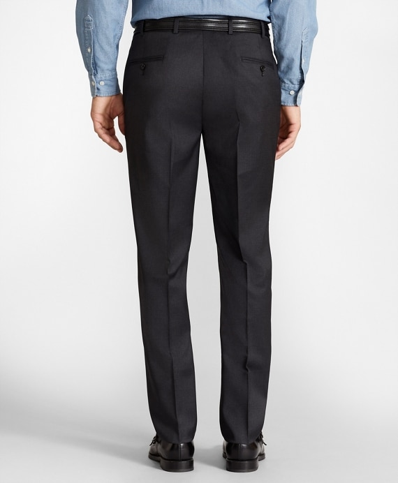 BrooksFlex™ Regent-Fit Wool Trousers, Unfinished Hem