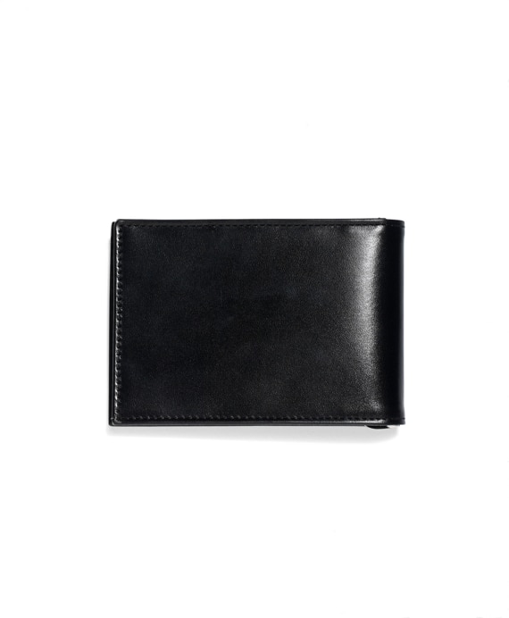 French Calfskin Slim Wallet with Money Clip