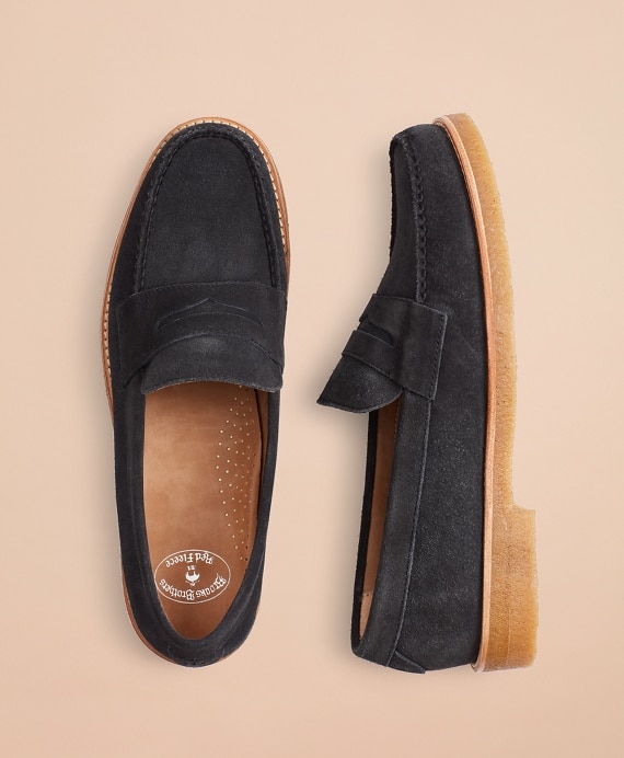 Suede Loafers