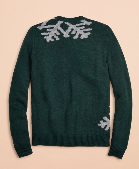 Snowflake Intarsia Sweater