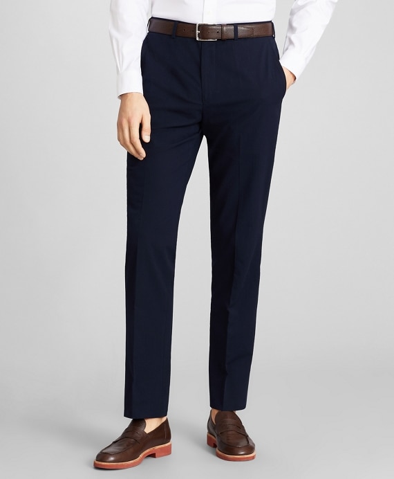 Regent Fit Seersucker Trousers
