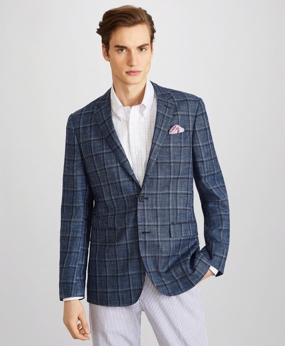 Milano Fit Plaid Sport Coat