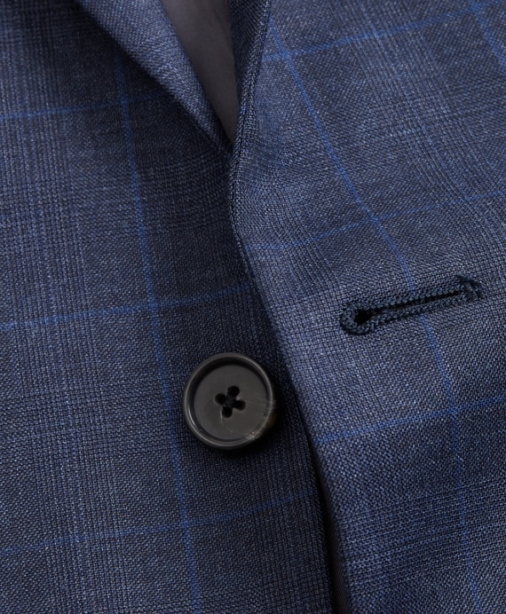 Milano Fit Plaid 1818 Suit