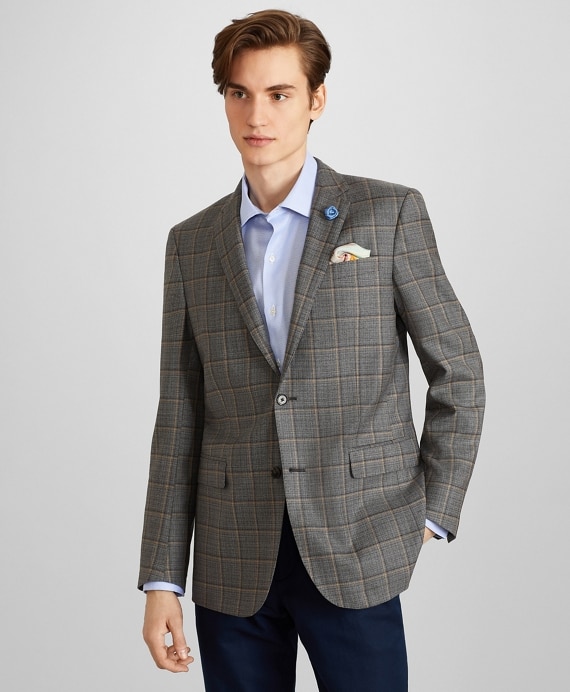 Milano Fit Double Windowpane Sport Coat