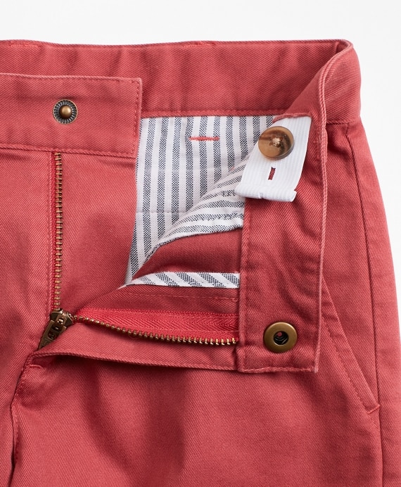Boys Washed Cotton Stretch Chinos