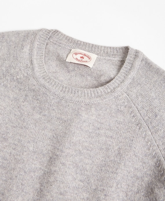 Lambswool Raglan Crewneck Sweater