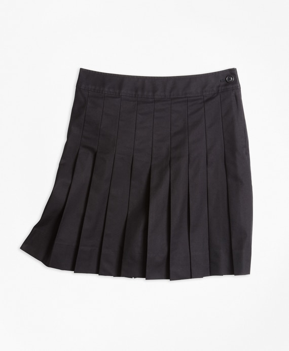Girls Pleated Chino Skirt