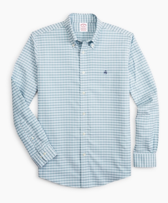 Stretch Madison Classic-Fit Sport Shirt, Non-Iron Check