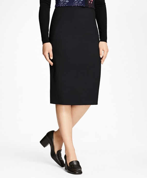 Wool Pencil Skirt