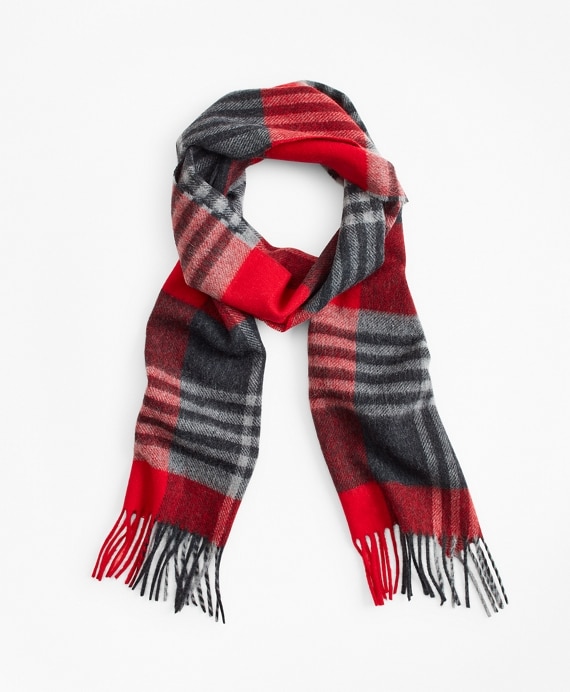 Red Tartan Scarf