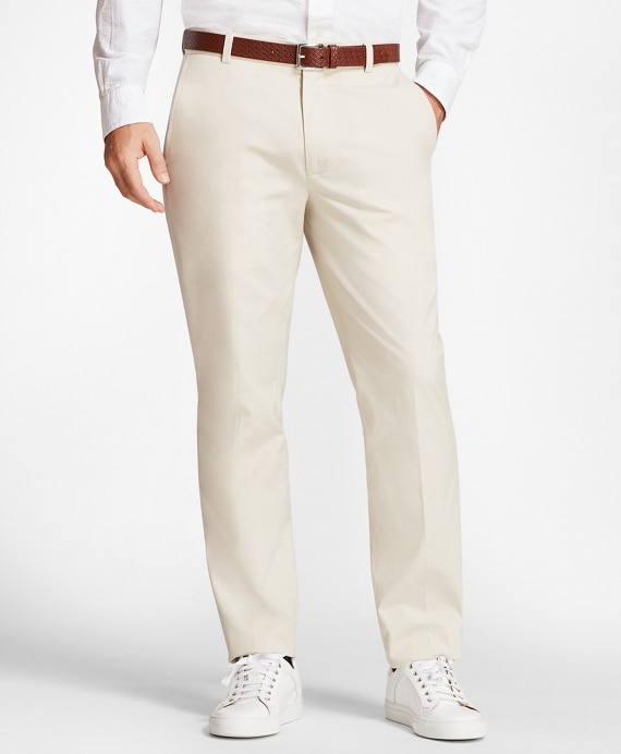 Clark Fit Supima® Cotton Poplin Stretch Chino Pants