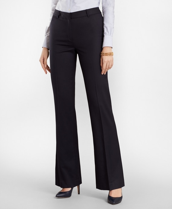 Wool Wide-Leg Pants