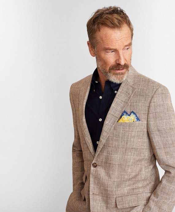 Madison Fit Linen Check Sport Coat