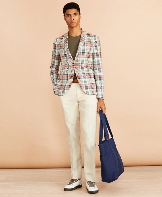Madras Cotton Sport Coat