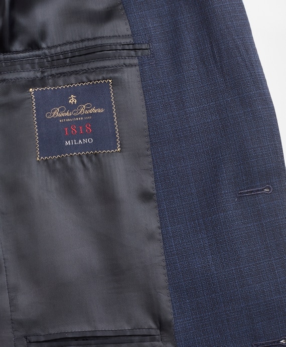 Milano Fit Plaid 1818 Suit