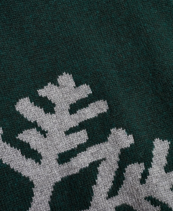 Snowflake Intarsia Sweater