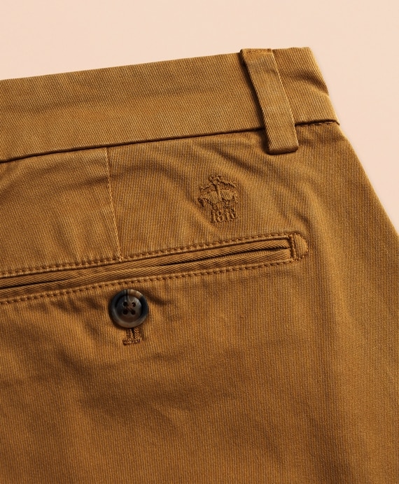 Garment-Dyed Stretch Chinos