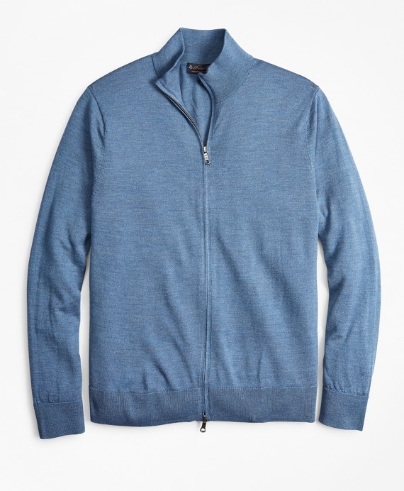 BrooksTech™ Merino Wool Full-Zip Sweater