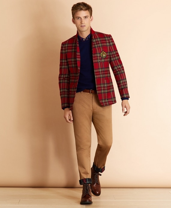 Flannel-Lined Chinos