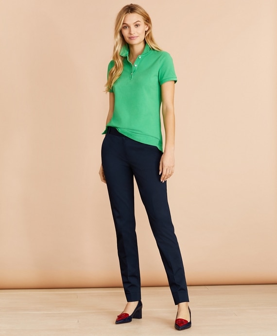 Garment-Dyed Pique Polo