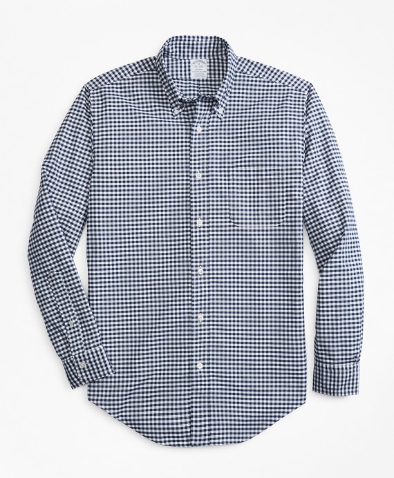 Regent Fit Oxford Gingham Sport Shirt