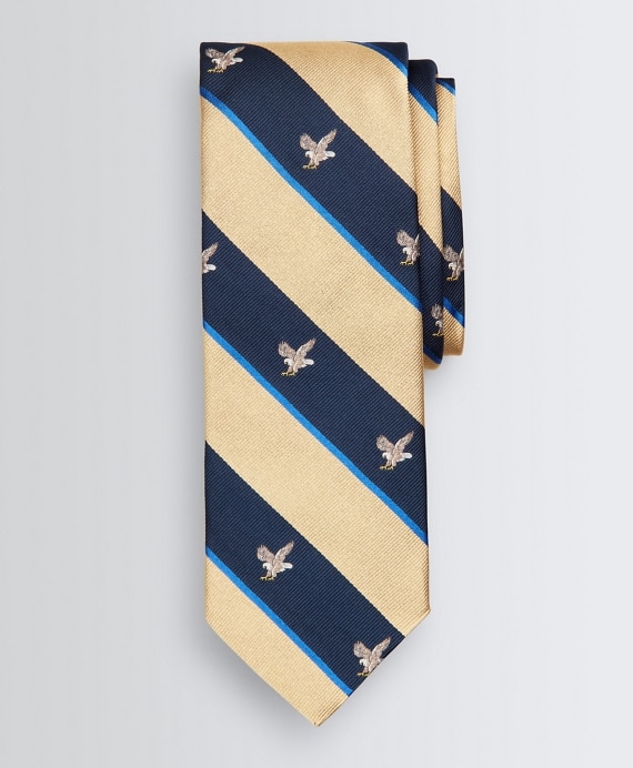 Eagle-Patterned Tie