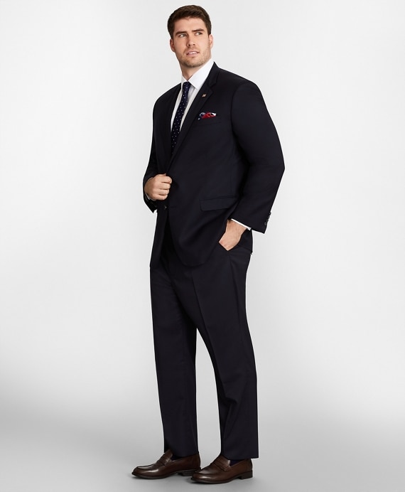 Big & Tall Stretch Wool Two-Button 1818 Suit