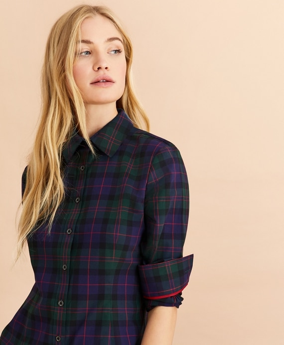 Tartan Cotton Twill Shirt