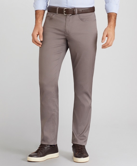 Slim-Fit Five-Pocket Tech Pants