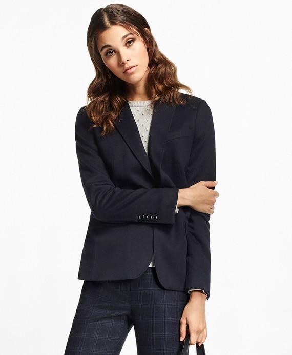 Two-Button Cashmere Blazer