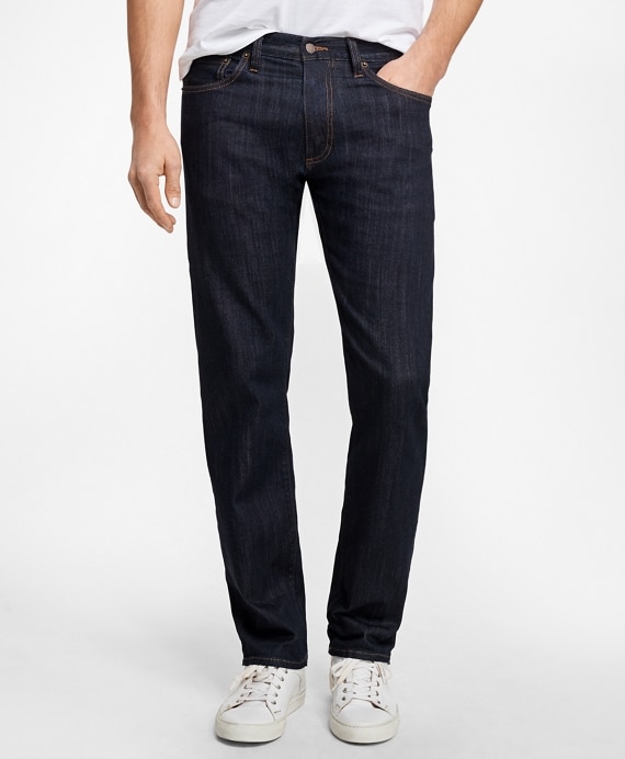 Supima® Stretch Denim Straight Fit Jeans