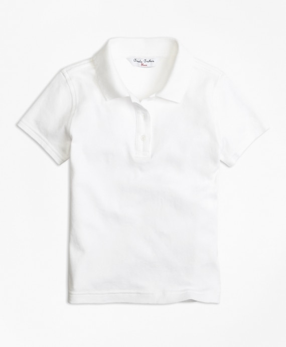 Girls Short-Sleeve Polo Shirt