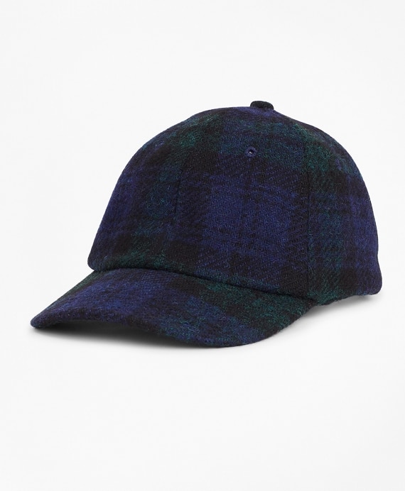 Harris Tweed Black Watch Baseball Hat