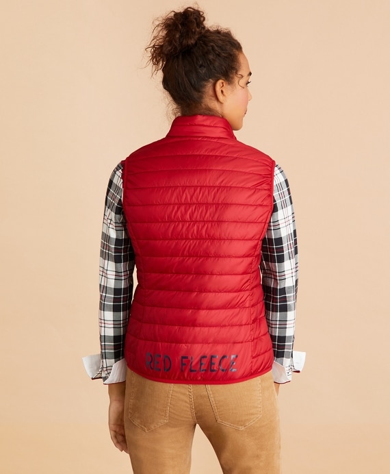 Logo-Graphic Puffer Vest