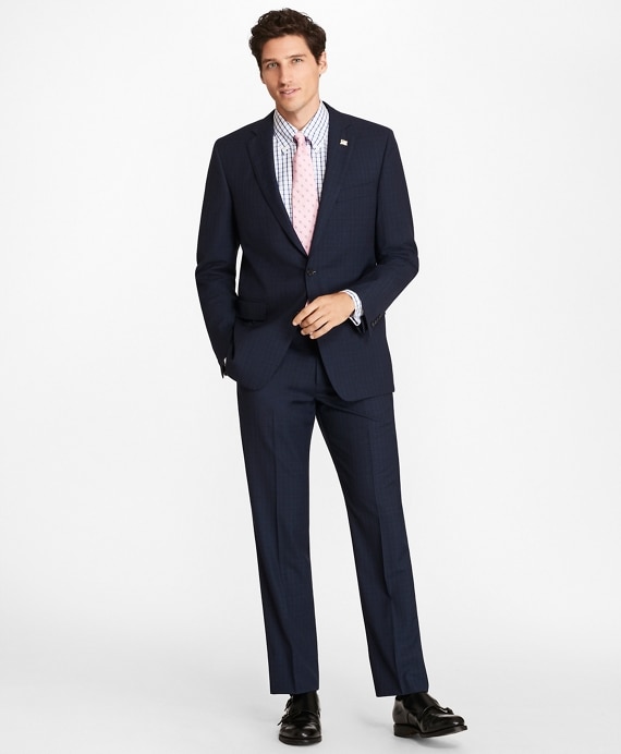 Regent Fit Textured Weave 1818 Suit