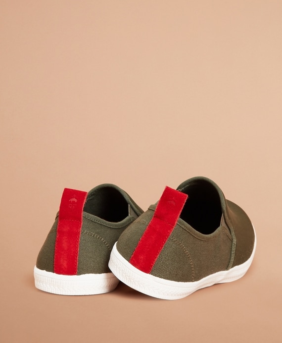 Canvas Slip-On Sneakers