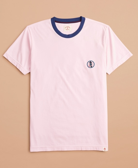 Cotton Seahorse Patch T-Shirt