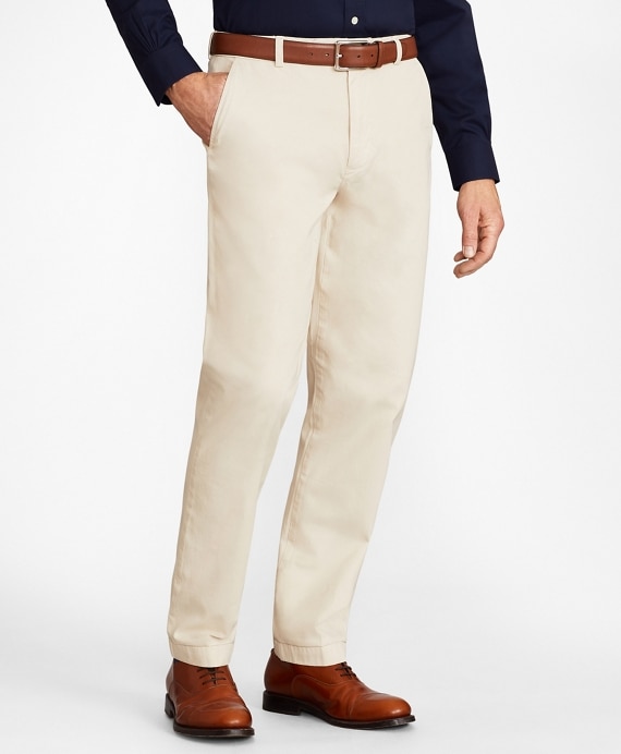 Clark Fit Garment-Dyed Stretch Chino Pants