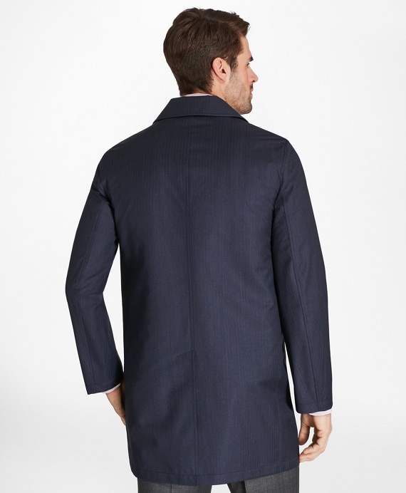 Herringbone Trench Coat