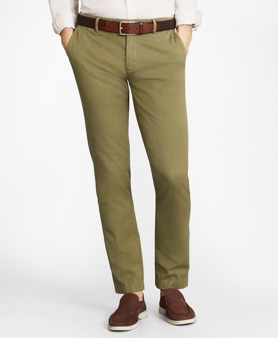 Soho Fit Garment-Dyed Stretch Chino Pants