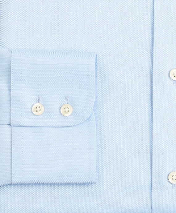 Stretch Regent Fitted Dress Shirt, Non-Iron Royal Oxford Button-Down Collar