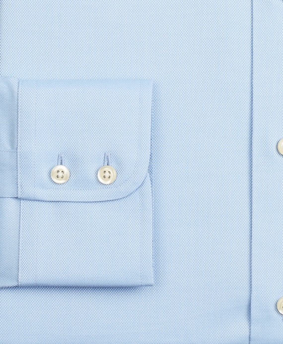 Stretch Regent Fitted Dress Shirt, Non-Iron Royal Oxford Ainsley Collar