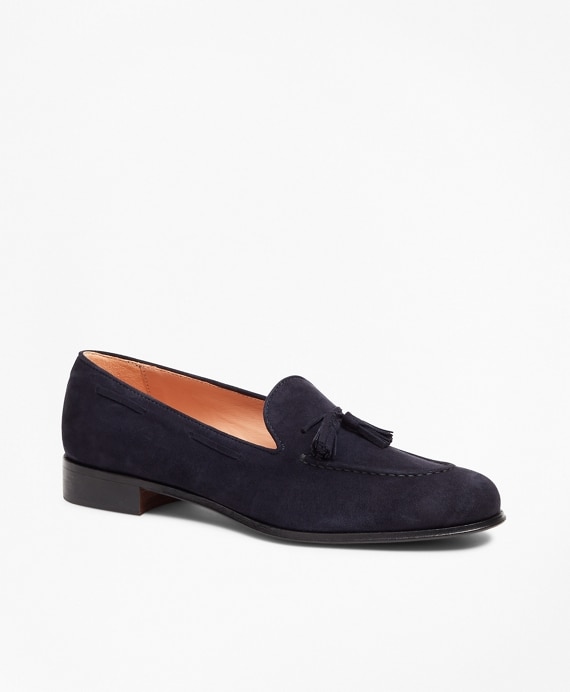 Suede Tassel Loafers
