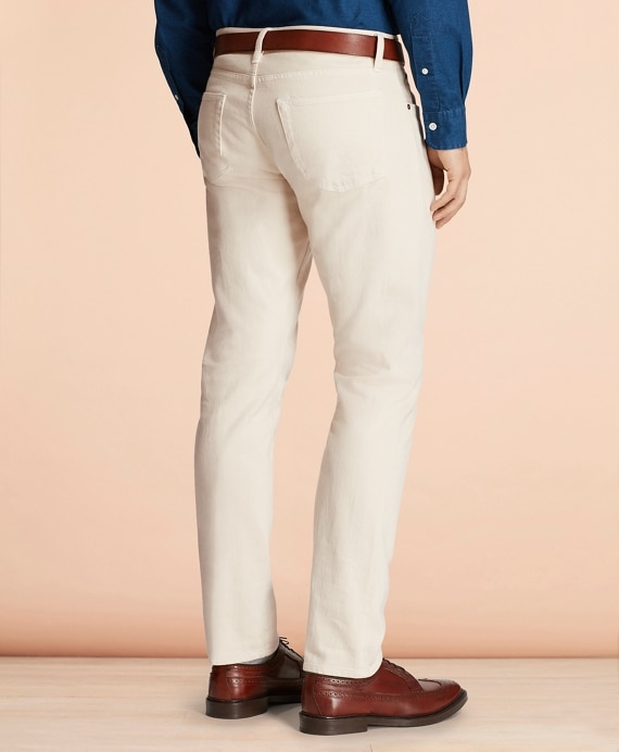 Slim-Fit Garment-Dyed Jeans