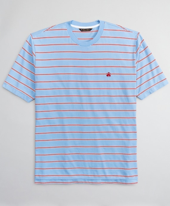 Supima® Cotton Multi-Stripe T-Shirt