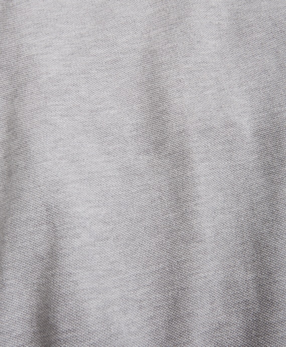 Tipped Heathered Pique Polo Shirt